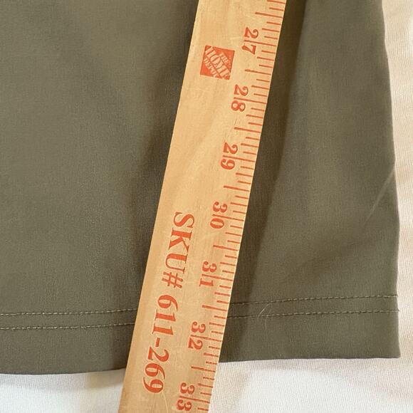 Orvis Tech Pants Men’s 36x32 Fit 39x32.5 Olive Green Hiking Light Nylon Stretch - Picture 16 of 16